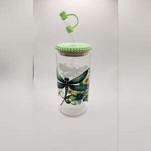 16oz Tumbler Cup ( Dragonfly)